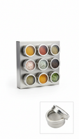 Stainless Steel Magnetic Spice Rack