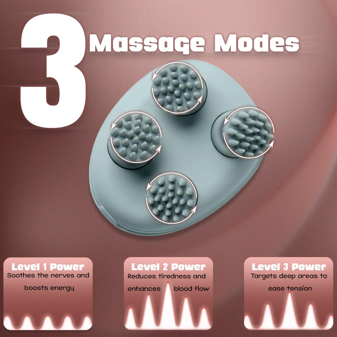 Electric Scalp Massager for Hair Growth