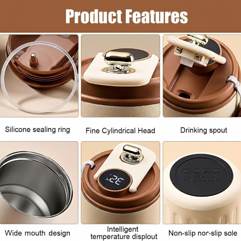 Smart LED Temperature Travel Mug