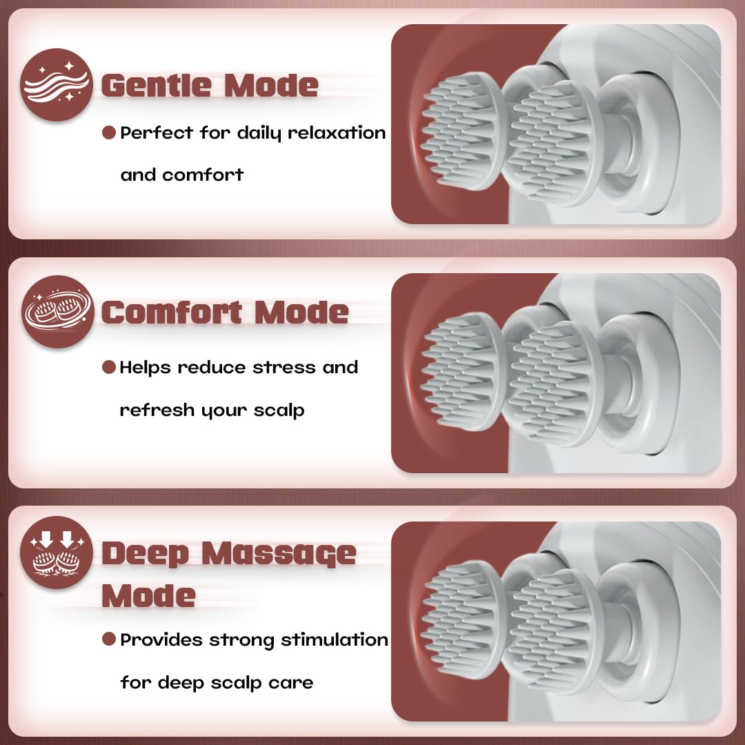Electric Scalp Massager for Hair Growth