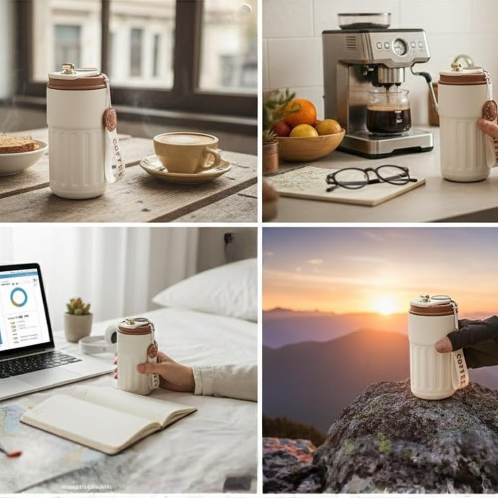 Smart LED Temperature Travel Mug