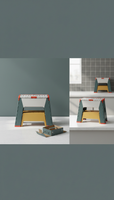 Foldable Step Stool with Grip Feet