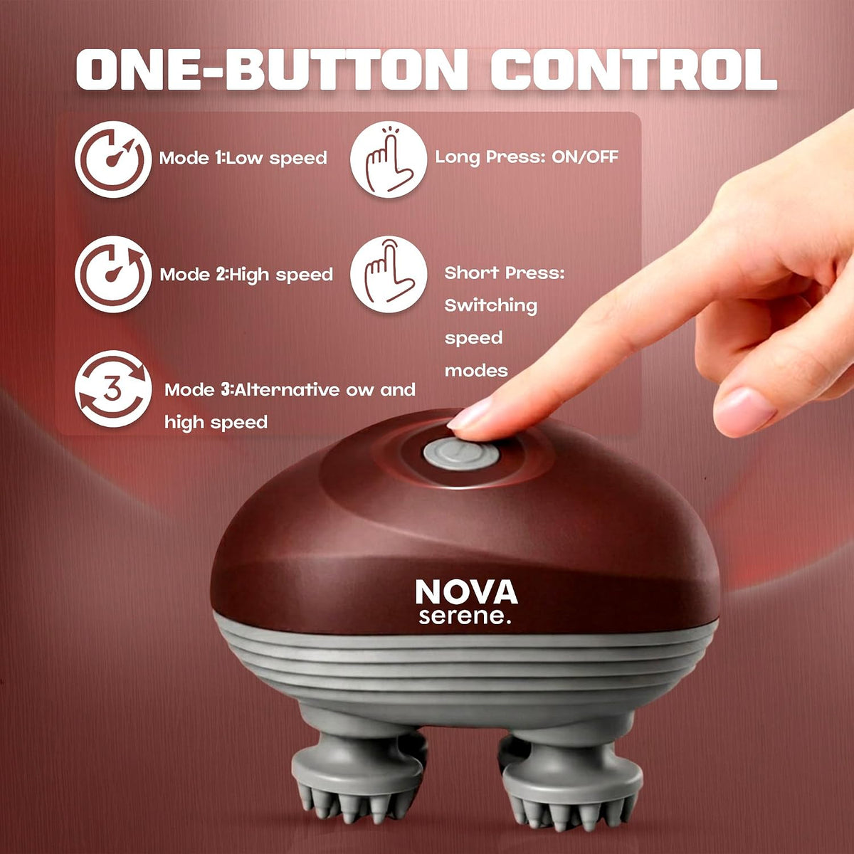 Electric Scalp Massager for Hair Growth
